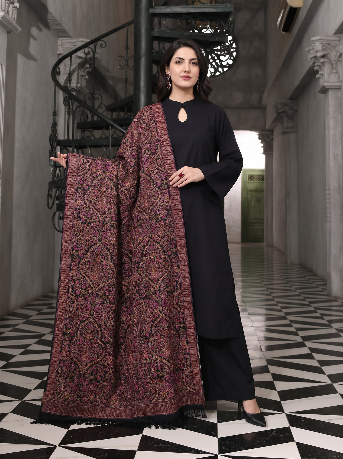Royal Heritage Karandi Shawl