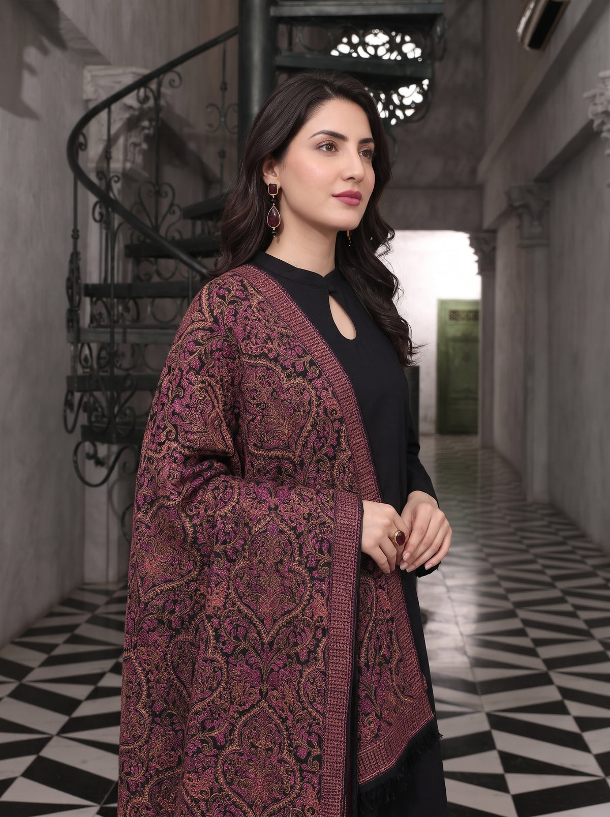 Royal Heritage Karandi Shawl