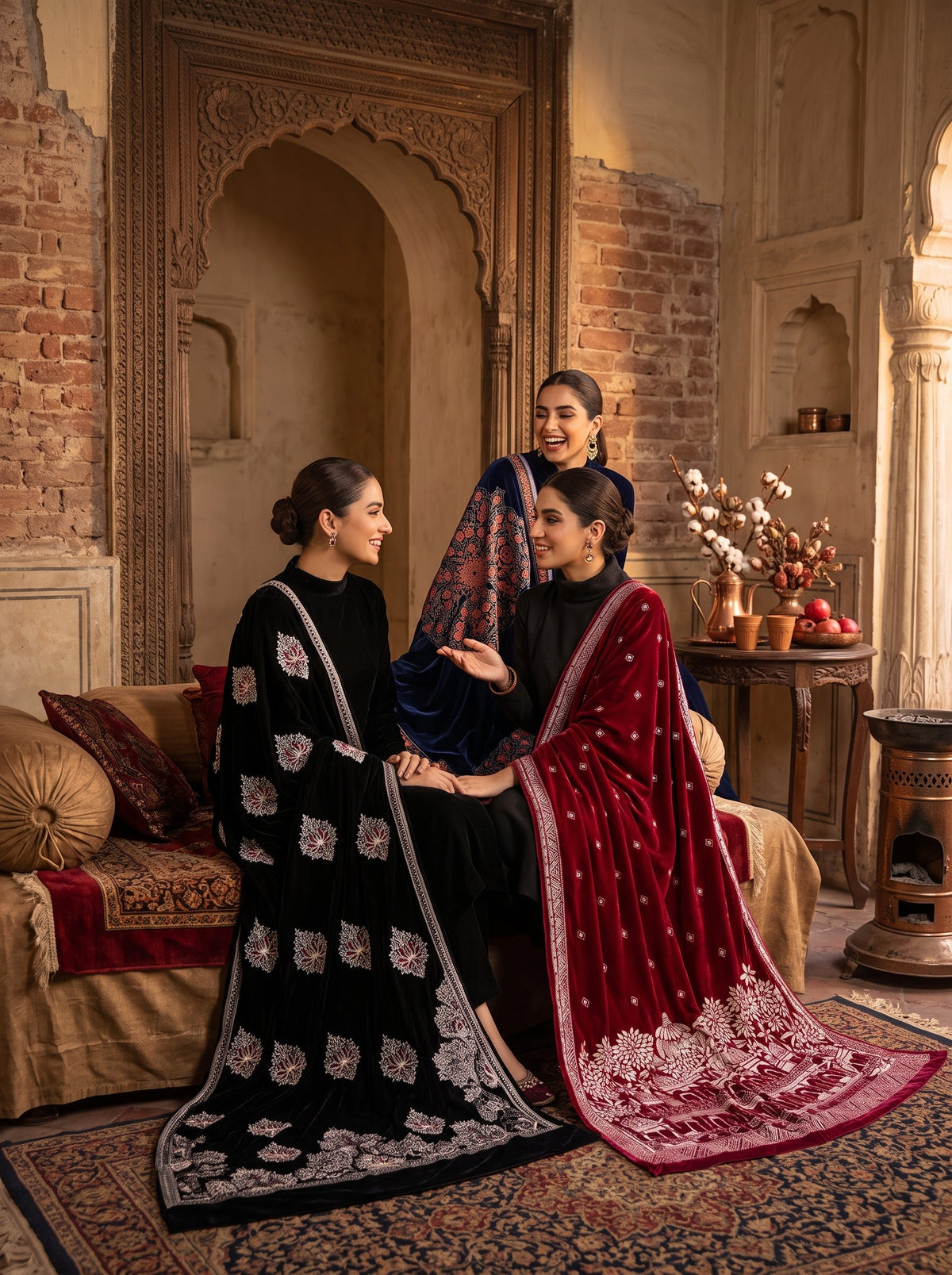 Velvet Shawls