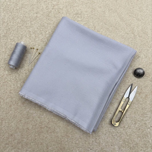 Ice Blue Plain Karandi 2Pc