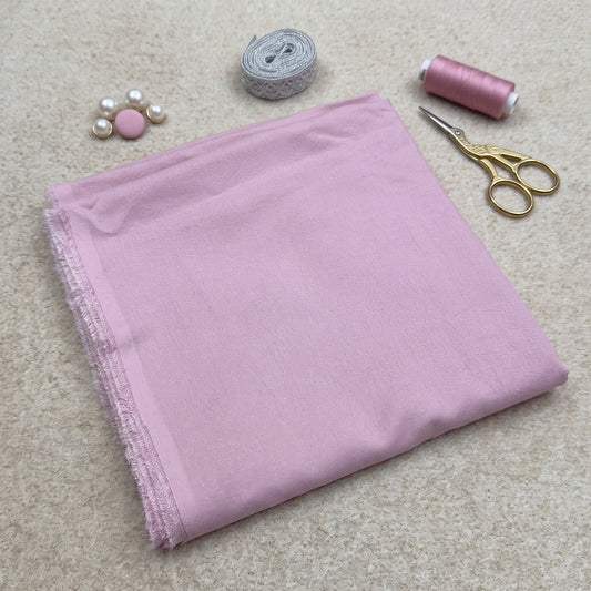 Baby Pink Plain Karandi 2Pc