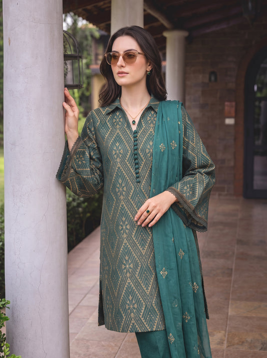 Diamond Teal Green Karandi
