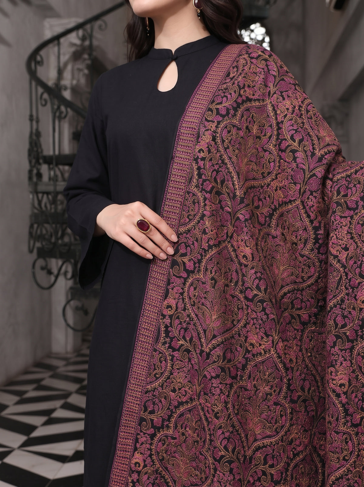 Royal Heritage Karandi Shawl