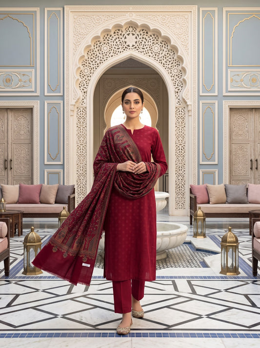 Khaista Kaani - Maroon Crystal