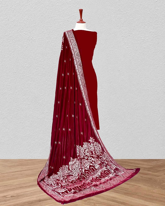 Mahal Velvet Shawl