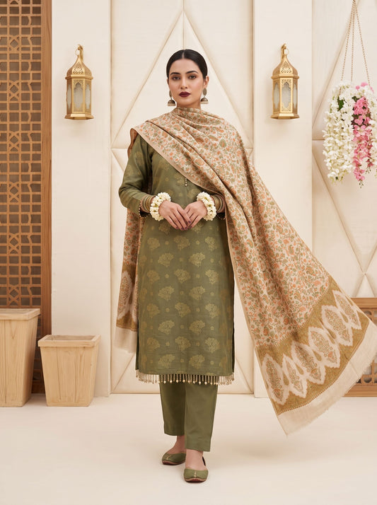 Zalanda Kaani - Olive Green