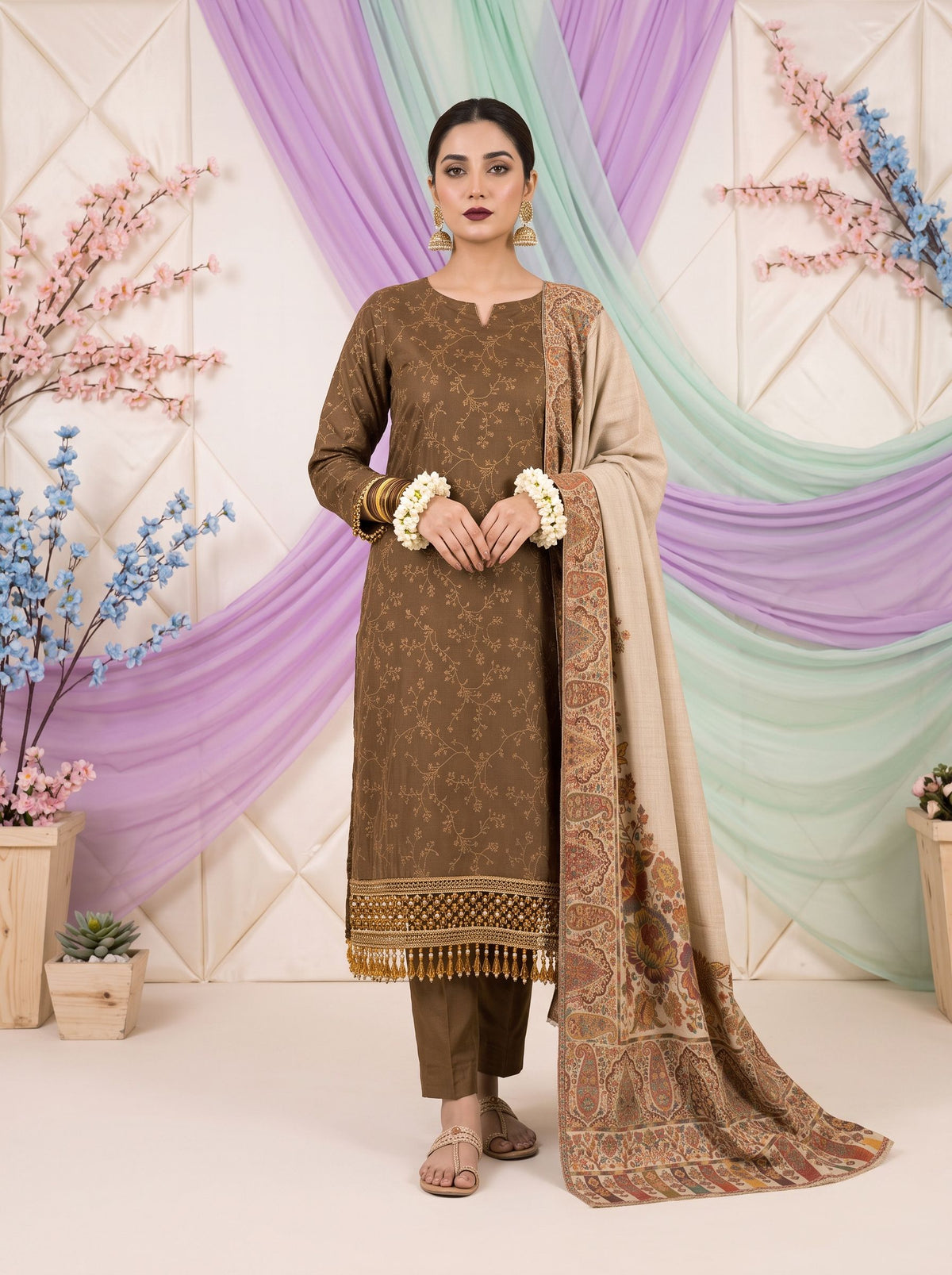Zalanda Kaani - Mehndi Brown